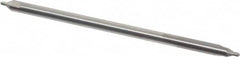 Hertel - #2 Plain Cut 60° Incl Angle Solid Carbide Combo Drill & Countersink - Industrial Tool & Supply