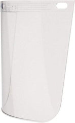 North - Face Shield Windows & Screens - .060"X8X11-1/2" CLR FACESHLD REPL WINDOW - Industrial Tool & Supply