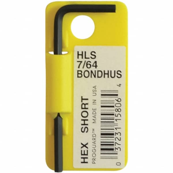 Bondhus - Hex Keys End Type: Hex End System of Measurement: Inch - Industrial Tool & Supply