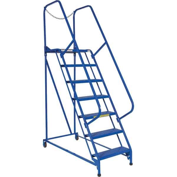 Vestil - Maintenance Ladder - Blue, Use with Ladders Above 32' - Industrial Tool & Supply