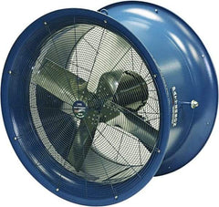 Patterson Fan - 34" Blade, 3 hp, 17,000 CFM, Industrial Circulation Fan - Suspension, 230/460 Volts, 1 Speed - Industrial Tool & Supply