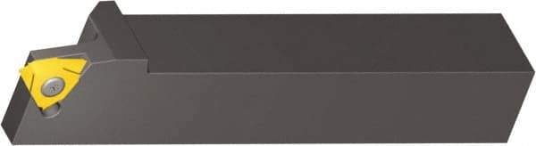 Vargus - External Thread, Right Hand Cut, 1" Shank Width x 1" Shank Height Indexable Threading Toolholder - 6" OAL, 4VER Insert Compatibility, NL Toolholder, Series Slim Throat - Industrial Tool & Supply