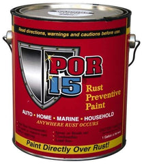 POR-15 - 1 Gal, Clear, Rust Preventative Paint - Comes in Can with Handle - Industrial Tool & Supply