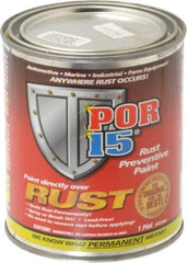 POR-15 - 1 Pint, Clear, Rust Preventative Paint - Comes in Can - Industrial Tool & Supply