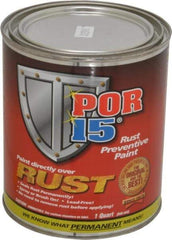 POR-15 - 1 Quart, Semi Gloss Black, Rust Preventative Paint - Comes in Can - Industrial Tool & Supply