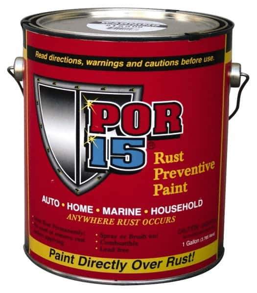 POR-15 - 5 Gal, Silver, Rust Preventative Paint - Comes in Pail - Industrial Tool & Supply