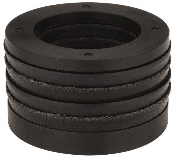 Made in USA - 1-1/8" Inside Diam x 1-3/4" Outside Diam V-Packing Set - 1" High - Industrial Tool & Supply