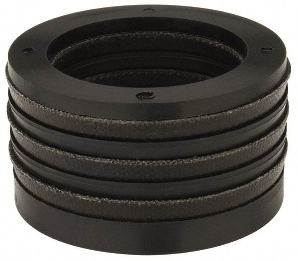 Made in USA - 1-1/2" Inside Diam x 2-1/8" Outside Diam V-Packing Set - 1-1/6" High - Industrial Tool & Supply
