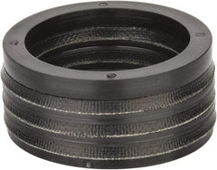 Made in USA - 1-3/4" Inside Diam x 2-1/4" Outside Diam V-Packing Set - 1" High - Industrial Tool & Supply