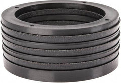 Made in USA - 2" Inside Diam x 2-5/8" Outside Diam V-Packing Set - 1-1/6" High - Industrial Tool & Supply