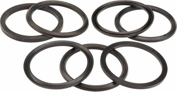 Made in USA - 2-1/2" Inside Diam x 3" Outside Diam V-Packing Set - 1" High - Industrial Tool & Supply