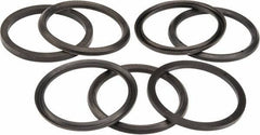 Made in USA - 2-1/2" Inside Diam x 3" Outside Diam V-Packing Set - 1" High - Industrial Tool & Supply