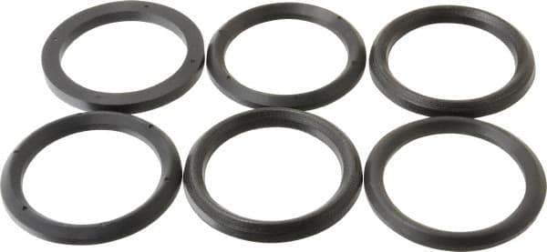 Made in USA - 2-1/2" Inside Diam x 3-1/4" Outside Diam V-Packing Set - 1-1/6" High - Industrial Tool & Supply