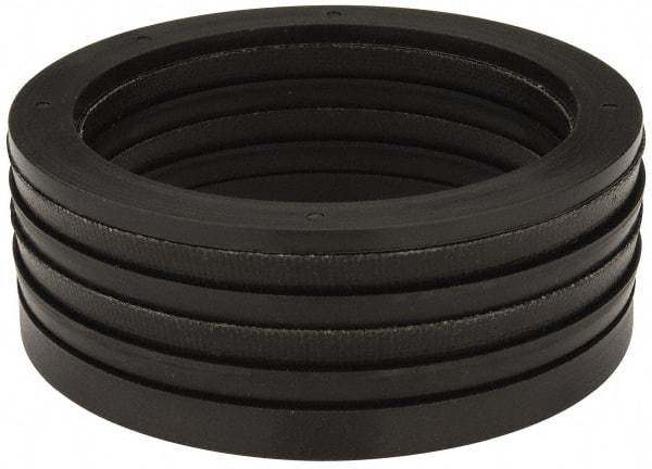 Made in USA - 2-3/4" Inside Diam x 3-1/2" Outside Diam V-Packing Set - 1-1/6" High - Industrial Tool & Supply