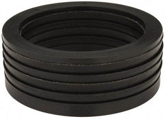 Made in USA - 2-3/4" Inside Diam x 3-1/2" Outside Diam V-Packing Set - 1-1/6" High - Industrial Tool & Supply