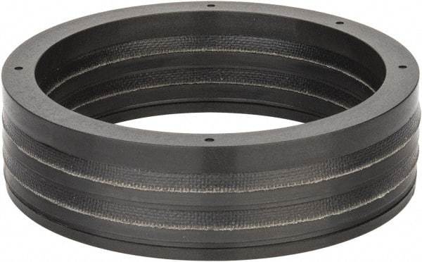 Made in USA - 3-3/4" Inside Diam x 4-1/2" Outside Diam V-Packing Set - 1-1/6" High - Industrial Tool & Supply