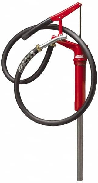 Lincoln - Hand-Operated Drum Pumps Pump Type: Lever Pump Ounces Per Stroke: 8 - Industrial Tool & Supply