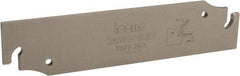 Iscar - 1.0236" Blade Height, 0.098" Blade Width, 4.331" OAL, Neutral Cut, Double End Indexable Cut-Off Blade - TGFH Blade - Industrial Tool & Supply