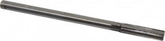 Made in USA - 0.498" Carbide-Tipped 6 Flute Chucking Reamer - Industrial Tool & Supply