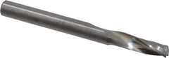 Onsrud - 3/16" Cutting Diam x 5/8" Length of Cut, 1 Flute, Upcut Spiral Router Bit - Uncoated, Right Hand Cut, Solid Carbide, 2" OAL x 3/16" Shank Diam, Single Edge, 21° Helix Angle - Industrial Tool & Supply