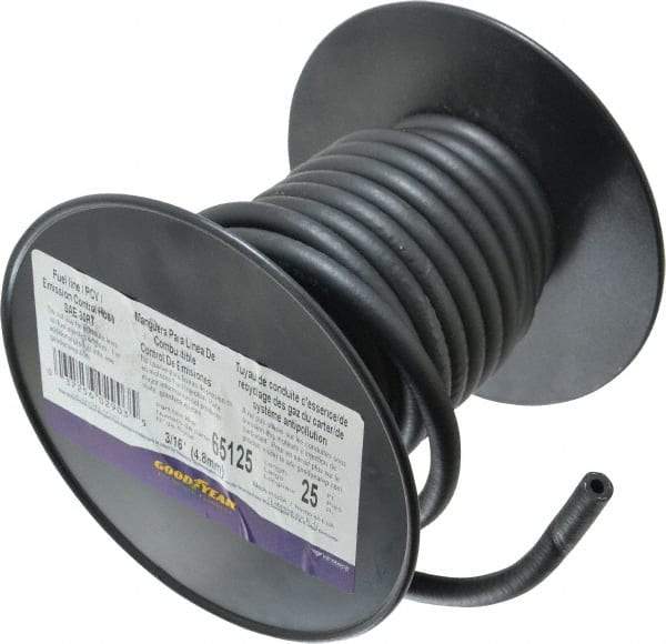 Continental ContiTech - 3/16" ID x 25' Fuel Line/Emission Control Hose - Hysunite & Chemigum, 250°F Max - Industrial Tool & Supply