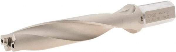 Iscar - 0.984 to 1.02" Diam, 5xD, 4.92" Max Depth, 1" Shank Diam, 8.46" OAL, Replaceable Tip Drill - IDI-SG, IDI-SK Insert, DCM Toolholder, Series ChamDrill - Industrial Tool & Supply