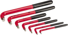 Wiha - 7 Piece Insulated L-Key Hex Key Set - Hex Range 3 to 12mm - Industrial Tool & Supply