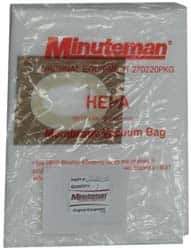 Minuteman - 1.40 Gal Vacuum Bag - For Minuteman C27120-00 - Industrial Tool & Supply