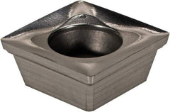 Ingersoll Cutting Tools - SHET110505 P Grade IN15K Carbide Milling Insert - Uncoated, 0.1969" Thick, 0.433" Inscribed Circle, 0.02" Corner Radius - Industrial Tool & Supply