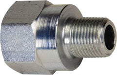 Enerpac - 1/2 Female & 3/8 Male NPTF 18-8 Stainless Steel Hydraulic Hose Adapter - 10,000 psi - Industrial Tool & Supply