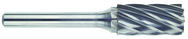 SA-5NF 1/2 x 1 x 1/4" SH Sgl Cut - CBD - Burr - Industrial Tool & Supply