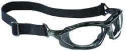 Uvex - +1.5, Clear Lenses, Anti-Fog, Framed Magnifying Safety Glasses - UV Protection, Black Polycarbonate Frame, ANSI Z87.1+, CSA Z94.3 - Industrial Tool & Supply