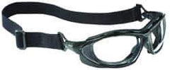 Uvex - +2, Clear Lenses, Anti-Fog, Framed Magnifying Safety Glasses - UV Protection, Black Polycarbonate Frame, ANSI Z87.1+, CSA Z94.3 - Industrial Tool & Supply