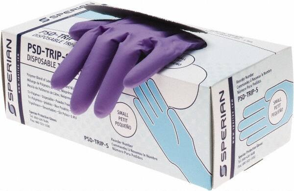 Honeywell - 8 mil Thick, Nitrile Chemical Resistant Gloves - Industrial Tool & Supply