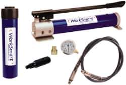 Value Collection - 10 Ton Capacity, Cylinder No. 59755512, Manual Hydraulic Pump & Cylinder Set - Pump No. 59754929 - Industrial Tool & Supply