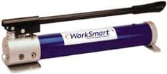 Value Collection - 13/16" Piston Stroke, 1-19/32" Piston Diam, 0.81 Cu In per Stroke, 61 Cu In Reservoir Capacity, Manual Hydraulic Pump - 10,000 psi, 99 Lbs. Max Handle Effort - Industrial Tool & Supply