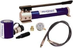 Value Collection - 30 Ton Capacity, Cylinder No. 59755397, Manual Hydraulic Pump & Cylinder Set - Pump No. 59754929 - Industrial Tool & Supply