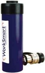 Value Collection - 25 Ton, 4.02" Stroke, 20.7 Cu In Oil Capacity, Portable Hydraulic Single Acting Cylinder - 5.15 Sq In Effective Area, 8.62" Lowered Ht., 12.64" Max Ht., 2.56" Cyl Bore Diam, 2.24" Plunger Rod Diam, 10,000 Max psi - Industrial Tool & Supply