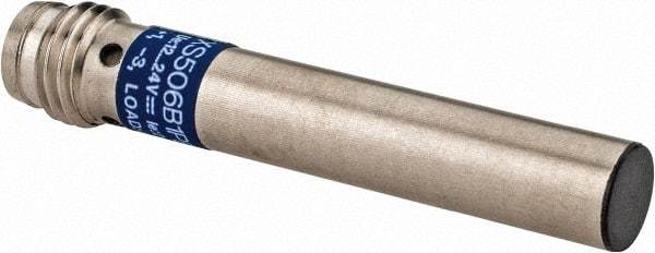 Telemecanique Sensors - PNP, NC, 1.5mm Detection, Cylinder Shielded, Inductive Proximity Sensor - 3 Wires, IP67, 12 to 24 VDC, M6x1 Thread, 42mm Long - Industrial Tool & Supply