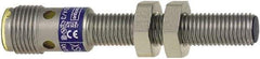 Telemecanique Sensors - PNP, NO/NC, 1.5mm Detection, Cylinder, Inductive Proximity Sensor - 4 Wires, IP67, 12 to 24 VDC, M8x1 Thread, 61mm Long - Industrial Tool & Supply