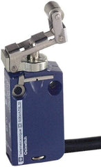 Telemecanique Sensors - SPDT, NC/NO, 240 VAC, 250 VDC, Removable Cable Terminal, Roller Plunger Actuator, General Purpose Limit Switch - 1, 2, 6, 12, 13, 4X, 6P NEMA Rating, IP66, IP67, IP68 IPR Rating - Industrial Tool & Supply
