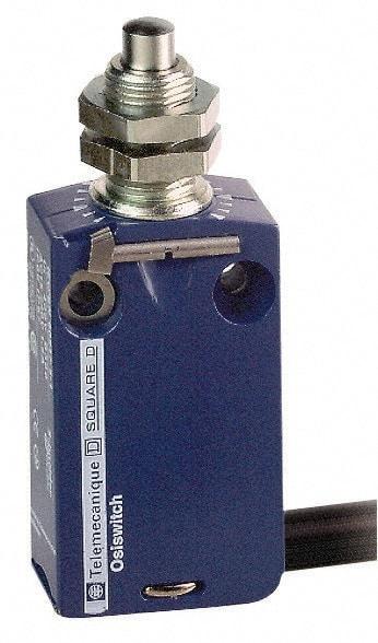 Telemecanique Sensors - DP, NC/NO, 240 VAC, Removable Cable Terminal, End Plunger Actuator, General Purpose Limit Switch - IP66, IP67, IP68 IPR Rating - Industrial Tool & Supply