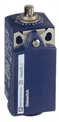Telemecanique Sensors - DP, NC/NO, 240 VAC, Screw Terminal, End Plunger Actuator, General Purpose Limit Switch - IP66, IP67 IPR Rating - Industrial Tool & Supply