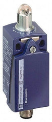 Telemecanique Sensors - SPDT, NC/NO, 240 VAC, 250 VDC, Screw Terminal, Roller Plunger Actuator, General Purpose Limit Switch - 1, 2, 4, 6, 12, 13 NEMA Rating, IP66, IP67 IPR Rating - Industrial Tool & Supply