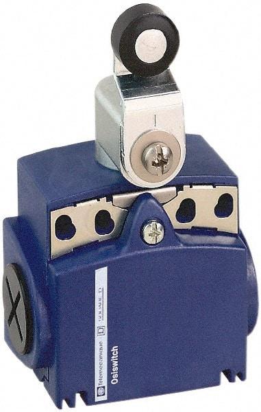 Telemecanique Sensors - DP, NC/NO, 240 VAC, Screw Terminal, Roller Lever Actuator, General Purpose Limit Switch - IP66, IP67 IPR Rating - Industrial Tool & Supply