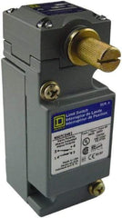 Square D - SPDT, NC/NO, 600 Volt Screw Terminal, Rotary Head Actuator, General Purpose Limit Switch - 1, 2, 4, 6, 12, 13, 6P NEMA Rating, IP67 IPR Rating - Industrial Tool & Supply