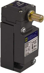 Square D - DPDT, 2NC/2NO, Multiple VAC Levels, Screw Terminal, Rotary Head Actuator, General Purpose Limit Switch - 1, 2, 4, 6, 12, 13, 6P NEMA Rating, IP66 IPR Rating - Industrial Tool & Supply