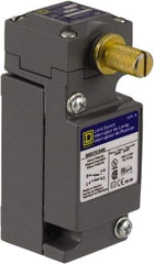 Square D - SPDT, NC/NO, 600 VAC at 1.20 Amp, 600 VDC at 0.10 Amp, Screw Terminal, Rotary Head Actuator, General Purpose Limit Switch - 1, 2, 4, 6, 12, 13, 6P NEMA Rating, IP66 IPR Rating - Industrial Tool & Supply
