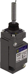 Square D - SPDT, NC/NO, 600 VAC at 1.20 Amp, 600 VDC at 0.10 Amp, Screw Terminal, Steel Spring Actuator, General Purpose Limit Switch - 1, 2, 4, 6, 12, 13, 6P NEMA Rating, IP66 IPR Rating - Industrial Tool & Supply