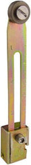 Square D - 0.88 Inch Long, 0.63 Inch Diameter, Steel Body, Limit Switch Adjustable Roller Lever - Iron Roller, For Use with Limit Switches - Industrial Tool & Supply